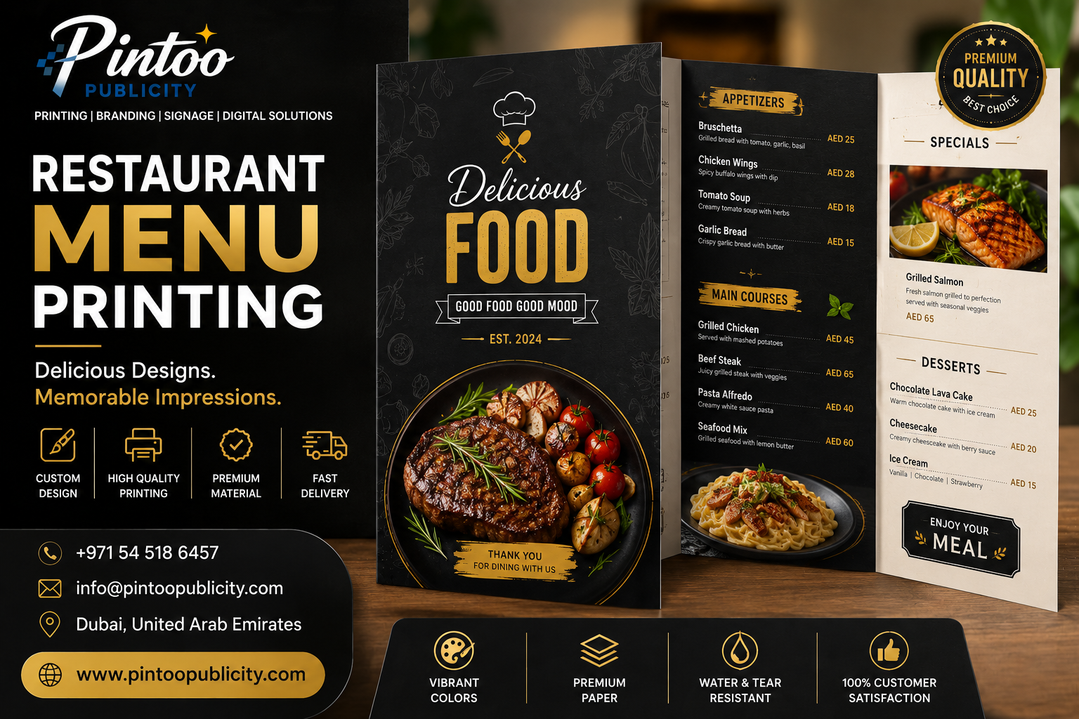 Restaurant Menu